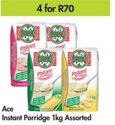Ace Instant Porridge Assorted-For 4 x 1Kg