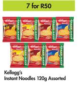 Kellogg's Instant Noodles Assorted-For 7 x 120g