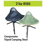 Campmaster Tripod Camping Stool-For 2