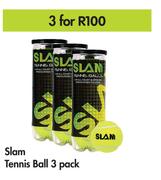 Slam Tennis Ball 3 Pack-For 3
