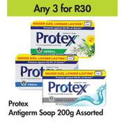 Protex Antigerm Soap Assorted-For Any 3 x 200g