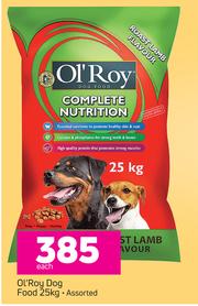 Special Ol Roy Dog Food Assorted 25kg Each m.guzzle .za