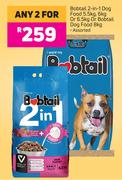 Bobtail 2 In 1 Dog Food 5.5kg, 6kg Or 6.5kg Or Bobtail Dog Food 8kg-For Any 2
