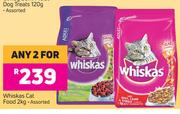 Whiskas Cat Food Assorted-For Any 2 x 2Kg