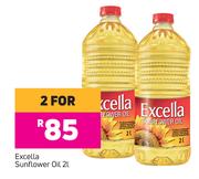 Excella Sunflower Oil-For 2 x 2L