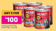 Husky Canned Dog Food Assorted-For Any 5 x 775g