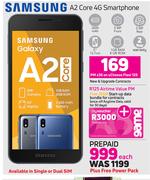 Samsung A2 Core 4G Smartphone-On uChoose Flaxi 125
