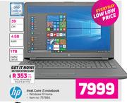 HP Intel Core i3 Notebook