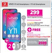 2 x Vivo Y11 4G Smartphone-On uChoose Flexi 125 + On Promo 65