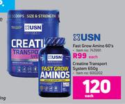USN Creatine Tranport System-650g Each