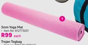 Trojan 3mm Yoga Mat-Each