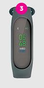 Trojan Inspire Fitness Tracker Black-Each