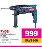Ryobi 500W Rotary Hammer ED-500