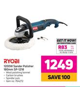Ryobi 1200W Sander Polisher 180mm SP-1218