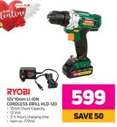Ryobi 12V 10mm LI-ION Cordless Drill HLD-120
