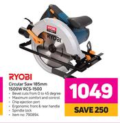 Ryobi Circular Saw 185mm 1500W RCS-1500