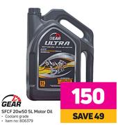 1st Gear SFCF 20W50 Motor Oil-5L