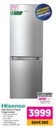 Hisense 299L Bottom Freezer Fridge H299BI 