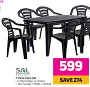 Sal 7 Piece Patio Set