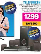 Telefunken 5.1 Channel DVD Home Theatre THT-6000HDMIA