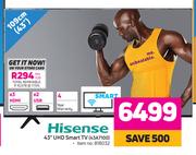 Hisense 109cm (43") UHD Smart TV 43A7100