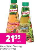 Knorr Salad Dressing Assorted-340ml Each
