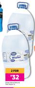 Great Value Natural Still Water-For 2 x 5Ltr