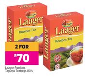 Laager Rooibos Tagless Teabags-For 2 x 80's