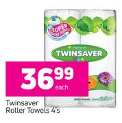 Twinsaver Roller Towels-4's Each