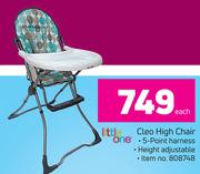 Little One Cleo High Chair-Each