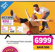 Sinotech 50"(127cm) UHD Android TV STL-50U20AT