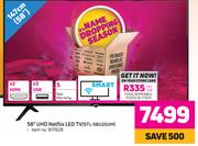 Sinotech 58"(147cm) UHD Netflix LED TV STL-58U20UM