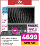 Packard Bell Intel Celeron Notebook