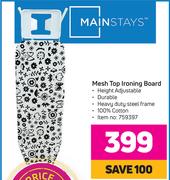 0 Mainstays Mesh top Ironing Board