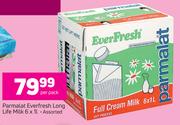 Parmalat Everfresh Long Life Milk Assorted-6 x 1L Per Pack