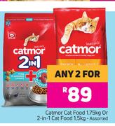 Catmor Cat Food 1.75kg Or 2 In 1 Cat Food 1.5kg Assorted-For Any 2