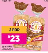 BB Brown Bread-For 3 x 700g