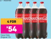 Coca-Cola Original-For 4 x 1.5L