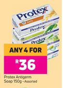 Protex Antigerm Soap Assorted-For Any 4 x 150g