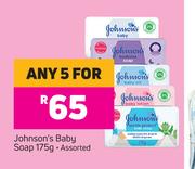 Johnson's Baby Soap Assorted-For Any 5 x 175g