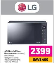 Lg 42l sales neochef solo microwave