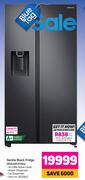 Samsung Gentle Black Fridge RS64R5311B4