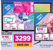Samsung 32" Smart HD TV 32N5300