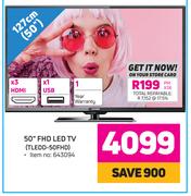 Telefunken 50" FHD LED TV TLEDD-50FHD