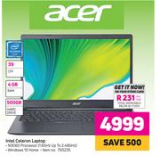 Acer Intel Celeron Laptop