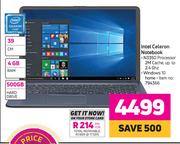 Asus Intel Celeron Notebook