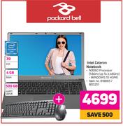 Packard Bell Intel Celeron Notebook Plus Keyboard Bundle 