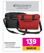Discovery Adventures Laptop Backpack-Each