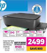 HP Colour Ink Tank Wireless 415 3 In 1 Printer Z4B53A