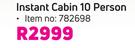Campmaster Instant Cabin 10 Person